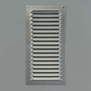 1L-1020 Schoepenrooster, aluminium, vlak, hoge doorlaat