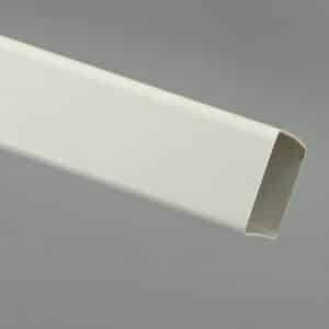20K11-100 kanaal 110 x 55mm, platte buis 1 mtr wit