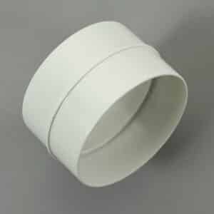 20KR10-101 buis, rond 100 mm, buisverbinder wit